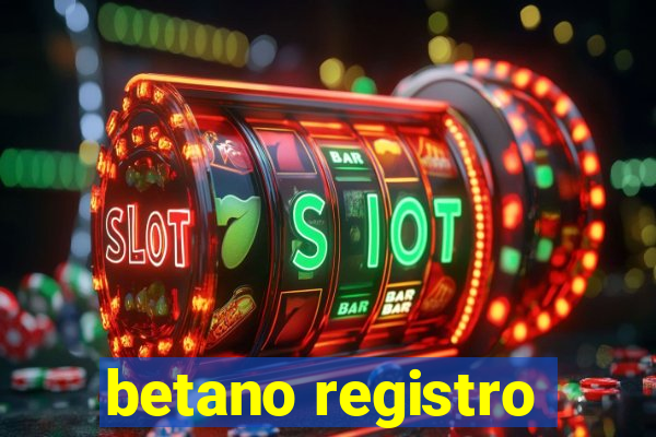 betano registro