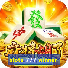 slots 777 winner