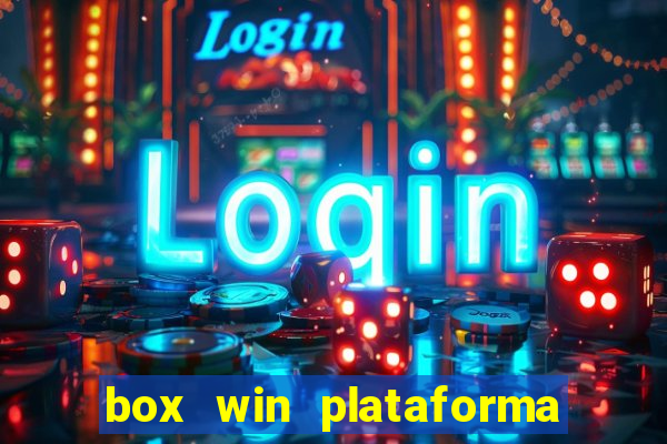 box win plataforma de jogos