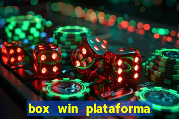 box win plataforma de jogos