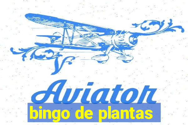 bingo de plantas