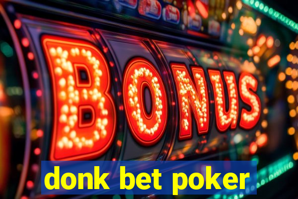 donk bet poker