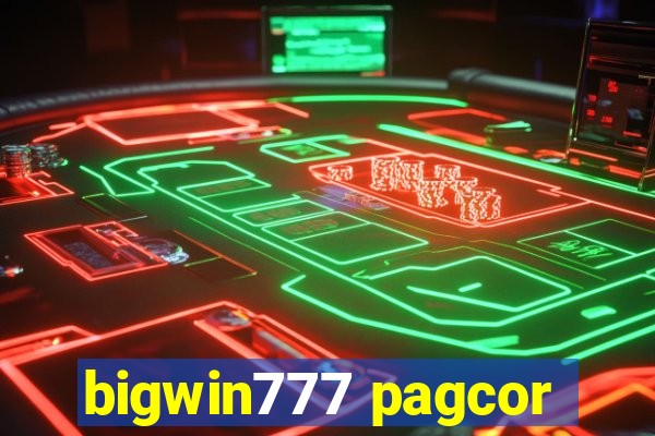 bigwin777 pagcor