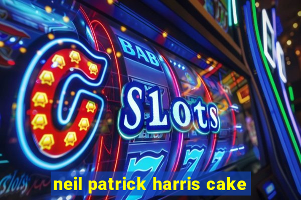 neil patrick harris cake