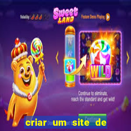 criar um site de jogos online