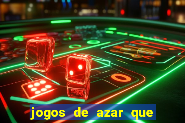 jogos de azar que d?o dinheiro