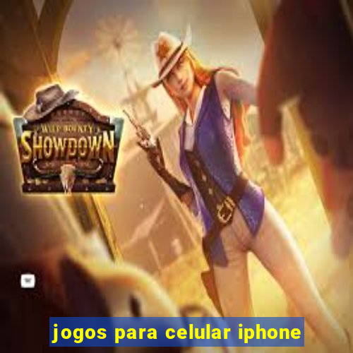 jogos para celular iphone