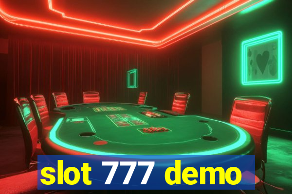 slot 777 demo