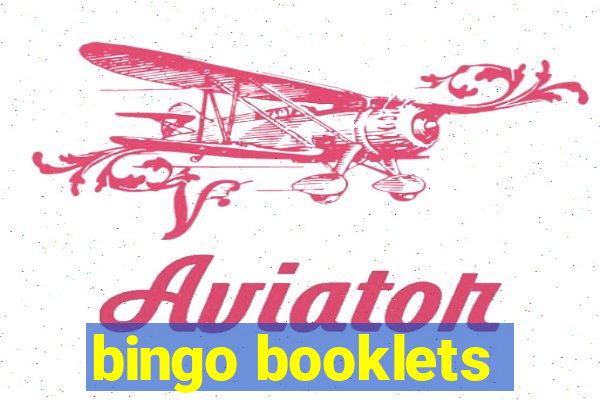 bingo booklets