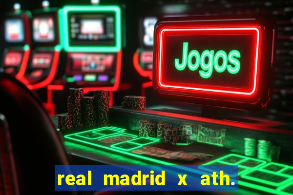 real madrid x ath. bilbao palpite