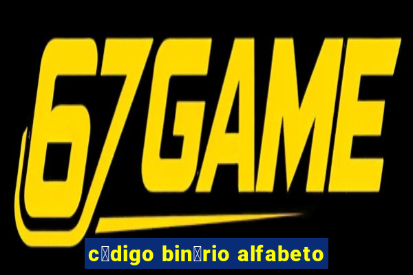 c贸digo bin谩rio alfabeto