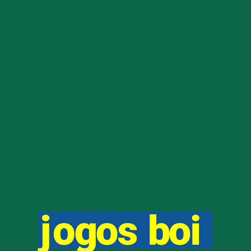 jogos boi