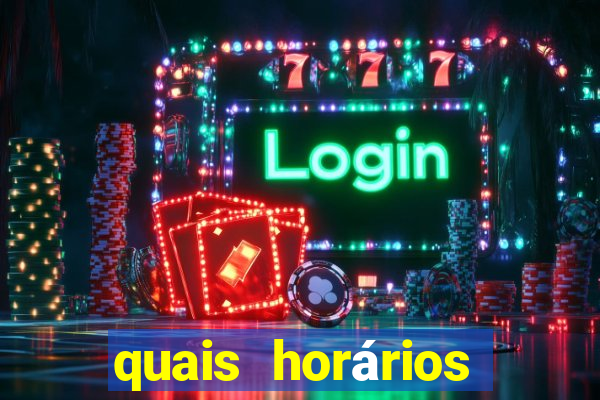 quais horários para jogar fortune tiger