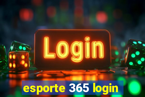 esporte 365 login