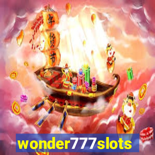 wonder777slots