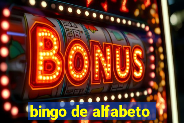 bingo de alfabeto