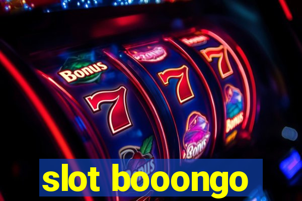 slot booongo