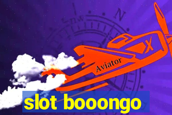 slot booongo