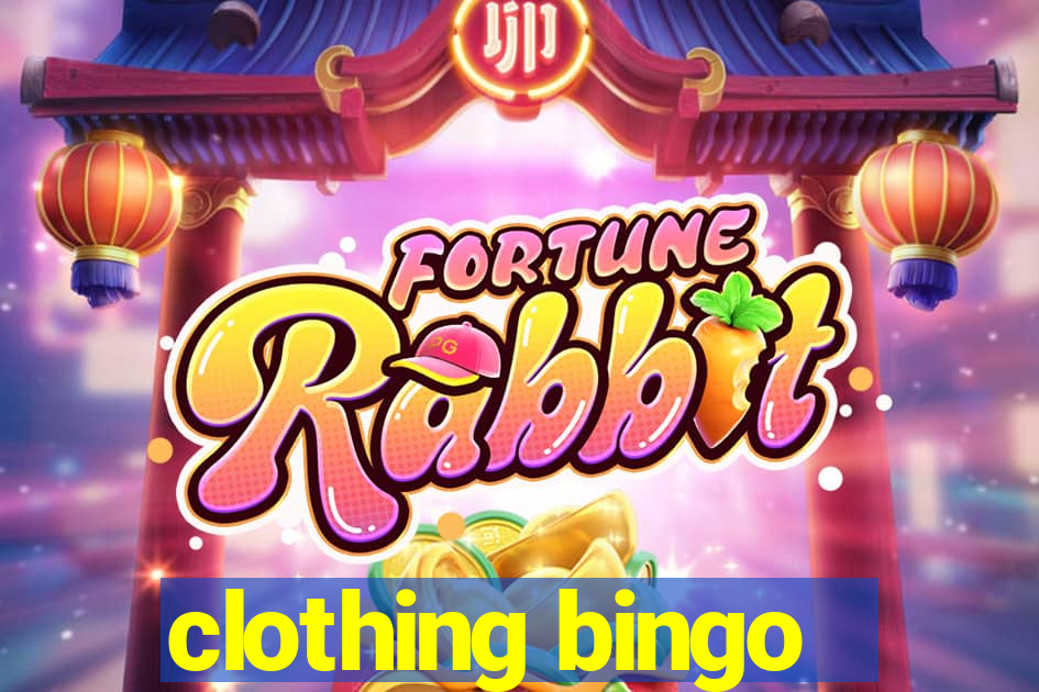 clothing bingo