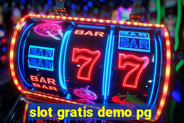 slot gratis demo pg