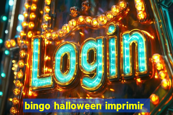 bingo halloween imprimir