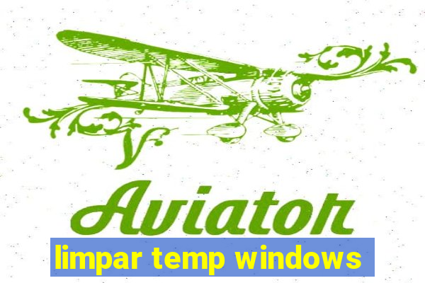 limpar temp windows