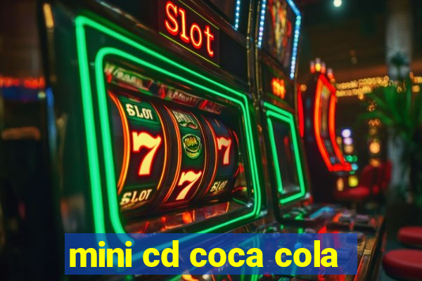 mini cd coca cola