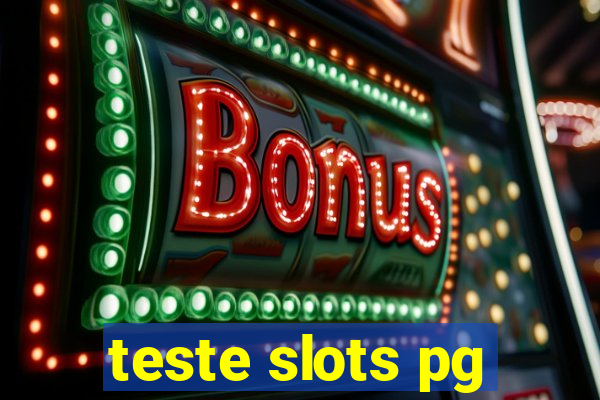 teste slots pg