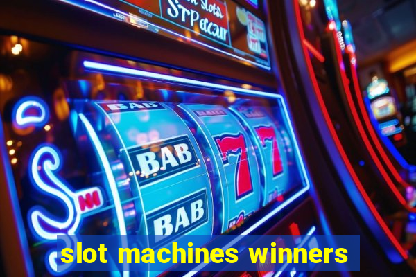 slot machines winners