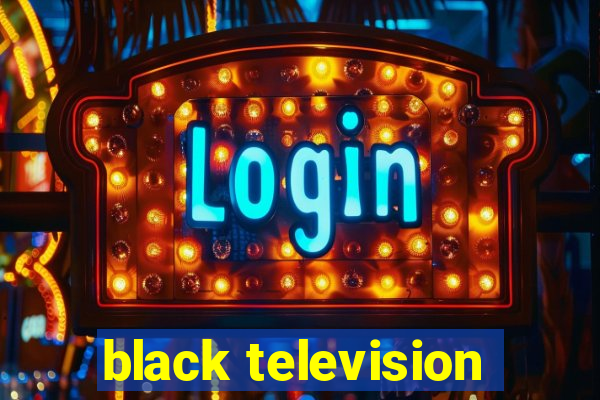 black television