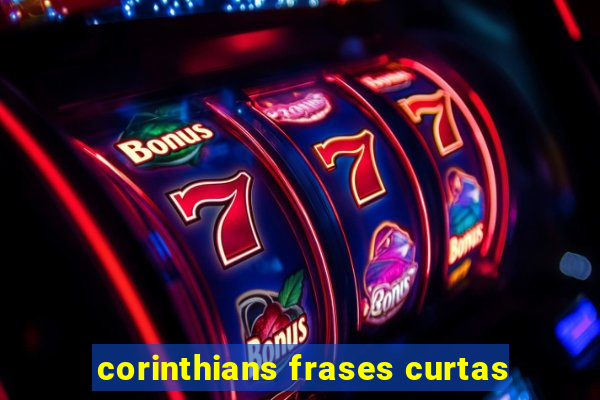 corinthians frases curtas