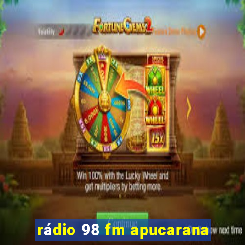 rádio 98 fm apucarana