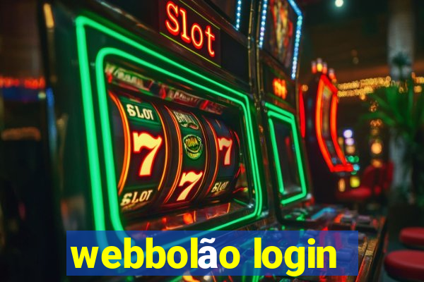 webbolão login