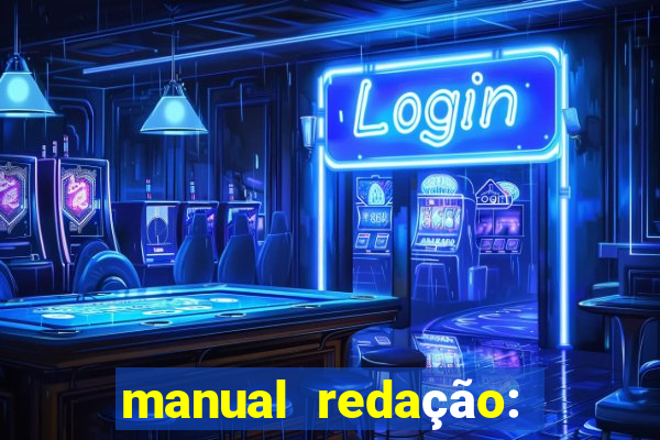 manual redação: folha pdf