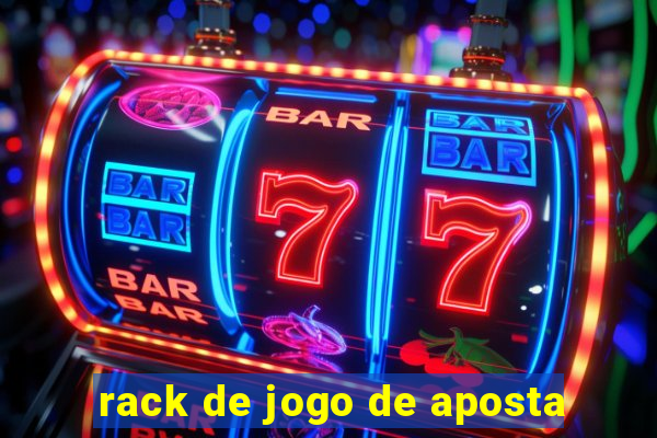 rack de jogo de aposta