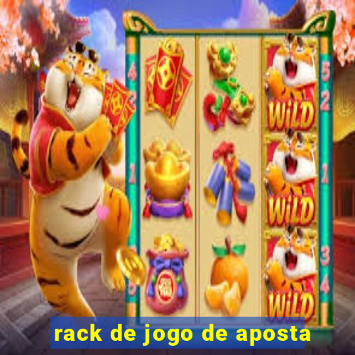 rack de jogo de aposta