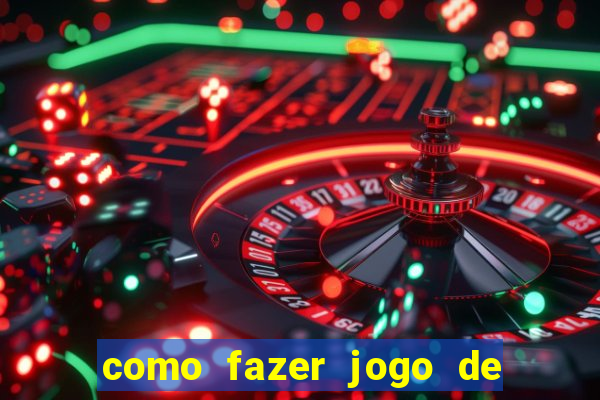 como fazer jogo de futebol online