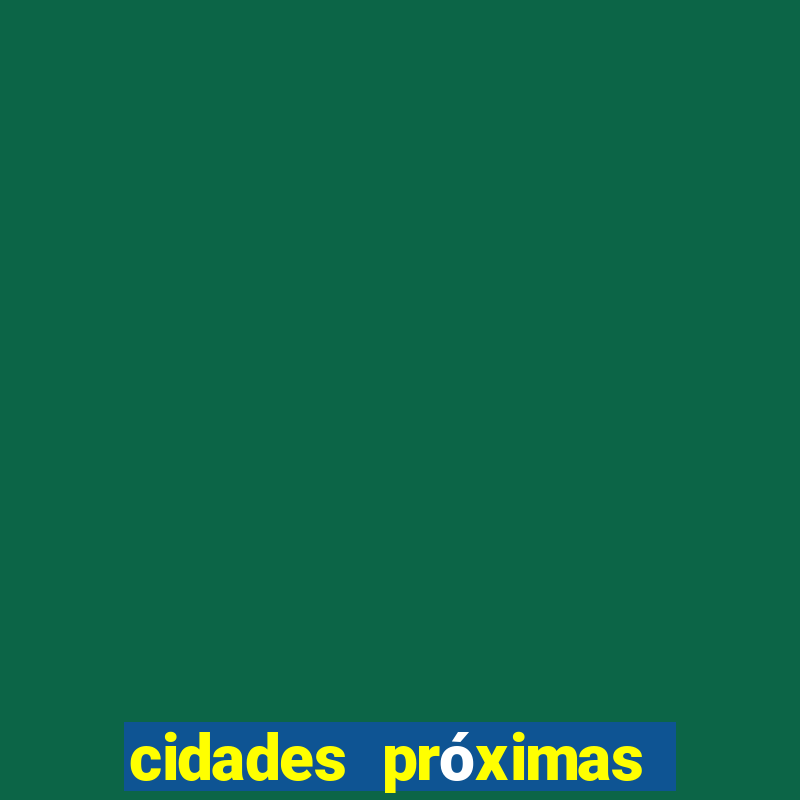 cidades próximas de santos