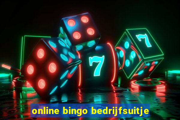 online bingo bedrijfsuitje