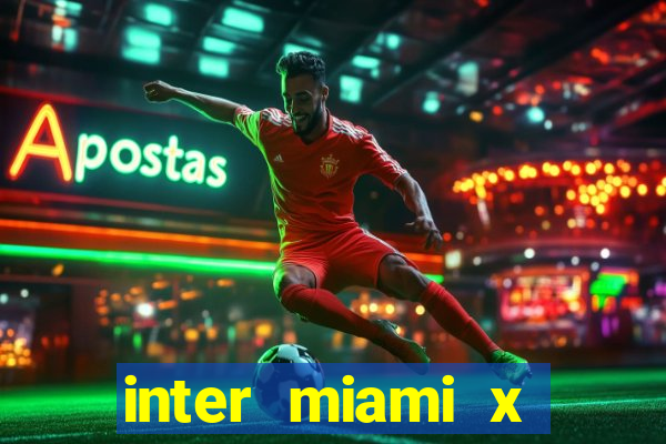 inter miami x cincinnati palpite