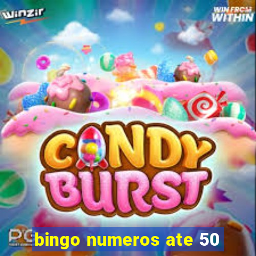 bingo numeros ate 50