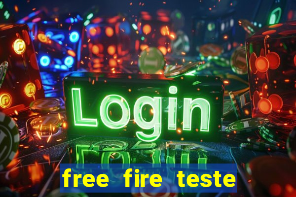 free fire teste grátis jogar agora