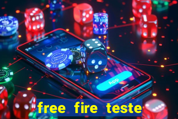 free fire teste grátis jogar agora