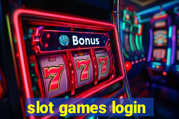 slot games login