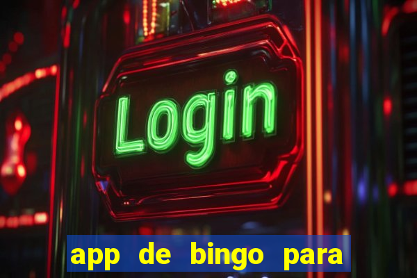 app de bingo para ganar dinero real