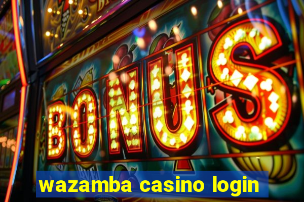 wazamba casino login