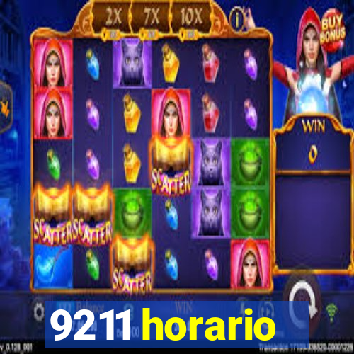 9211 horario