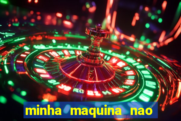 minha maquina nao quer jogar água fora