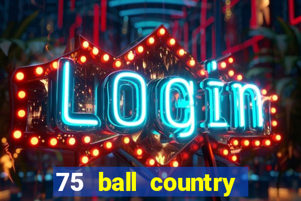 75 ball country road bingo