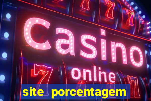 site porcentagem slots pg